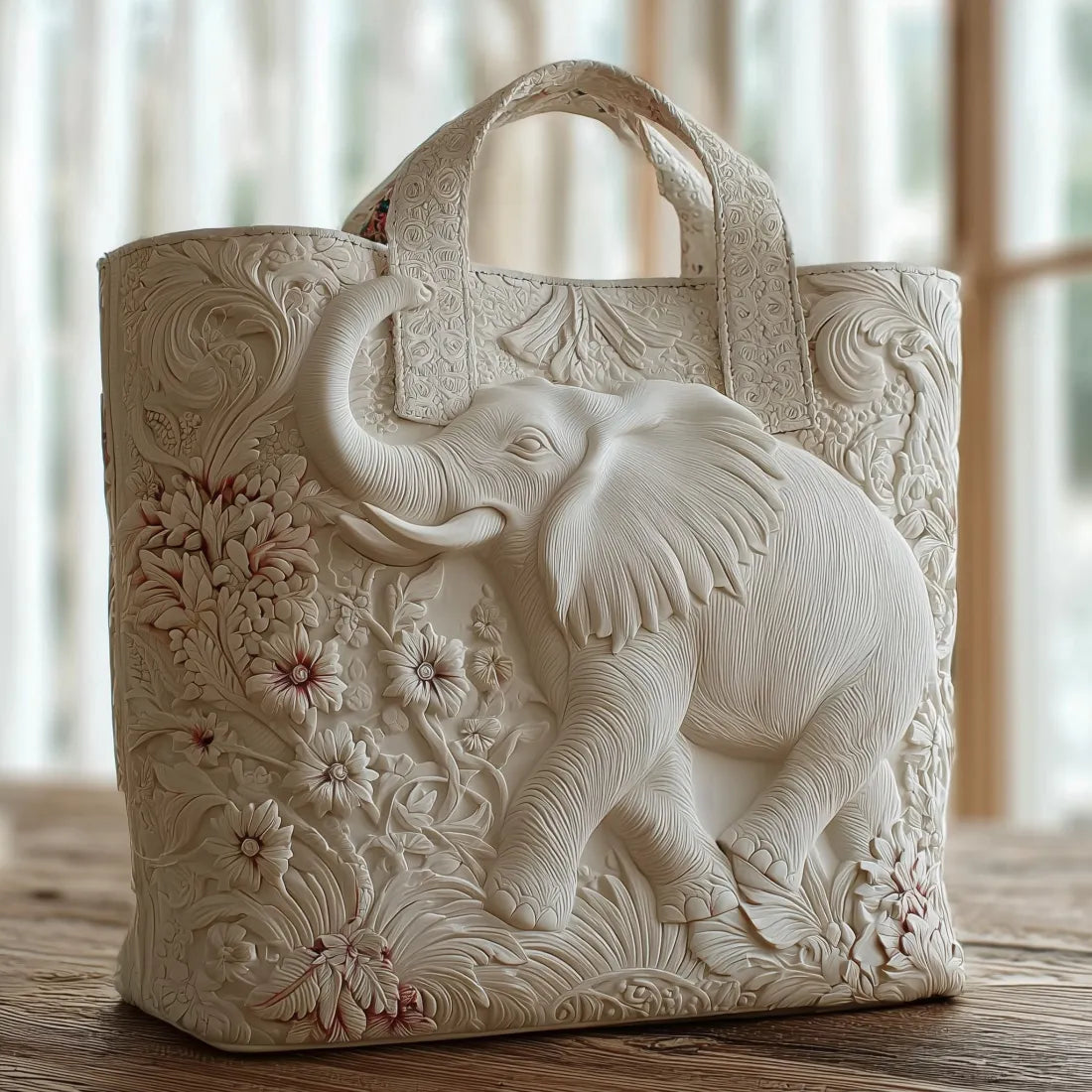 Handmade Bag with Elephant
