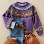 Vossara | Classic Vintage Knit Sweater