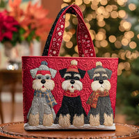 Handmade Bag with Schnauzer