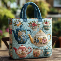 Padded Bag with Flowers