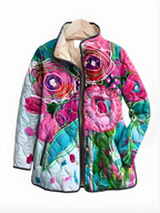 CALLIOPE | Elegant Floral Pattern Jacket