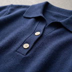 Eliza | Refined Collared Button Pullover