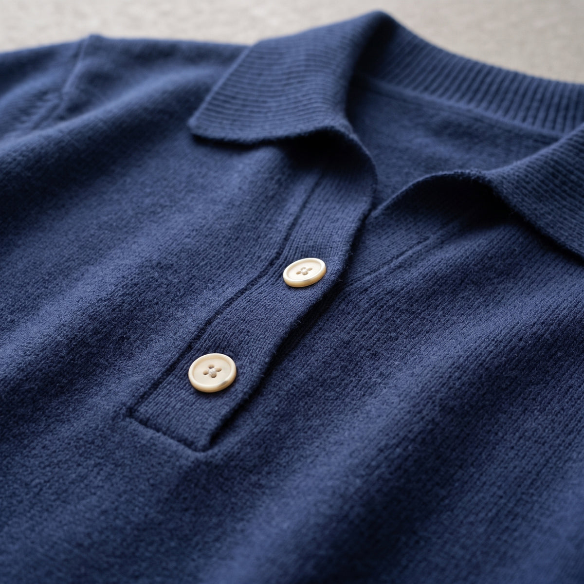 Eliza | Refined Collared Button Pullover