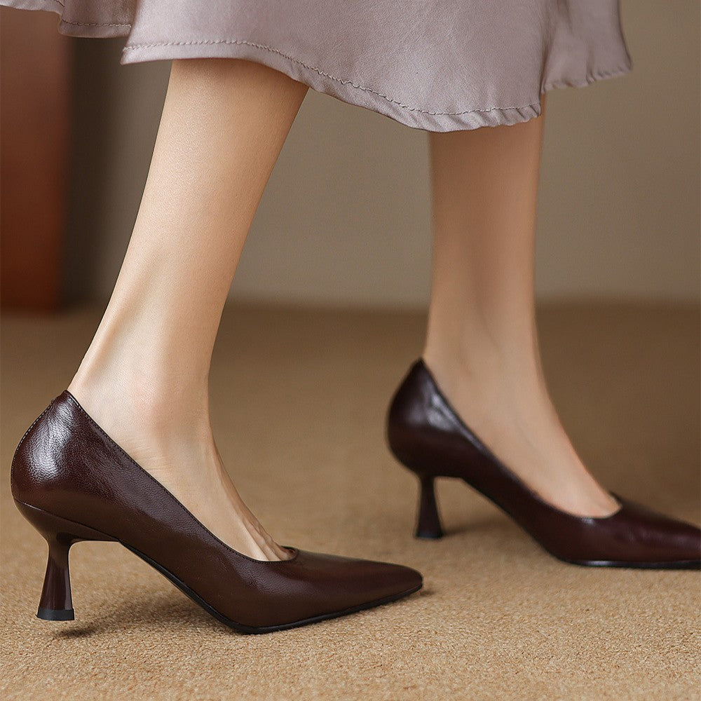 Cymara Leather Pumps