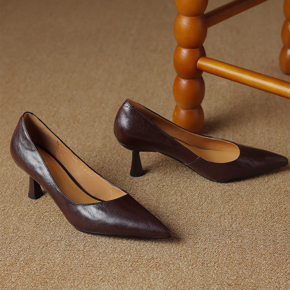 Cymara Leather Pumps