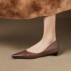 Arla Genuine Leather Flats