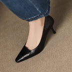 Zala | Genuine Leather Heels