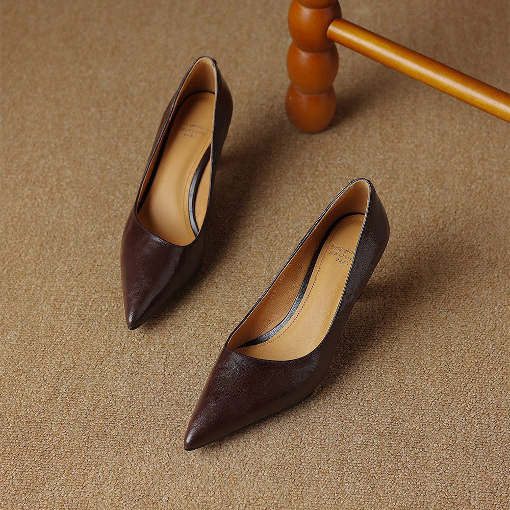 Cymara Leather Pumps