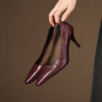 Zala | Genuine Leather Heels
