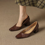 Zila | Genuine Leather Heels