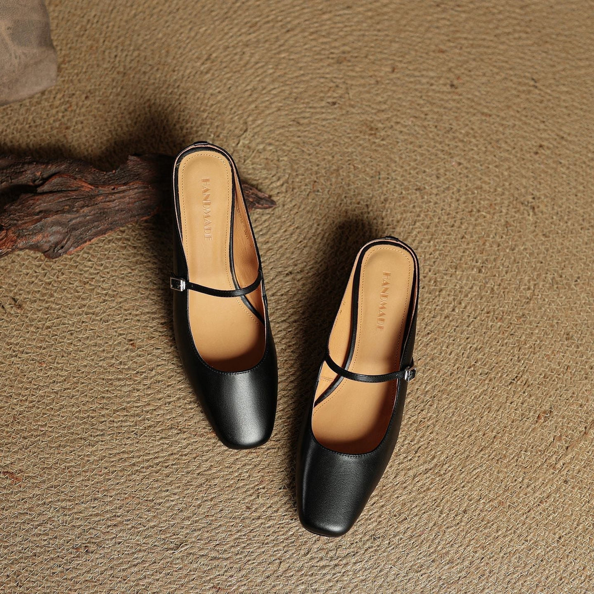 Meyra Leather Mules
