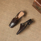 Vyla | Genuine Leather Mules