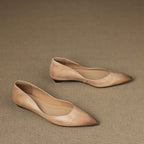 Arla Genuine Leather Flats