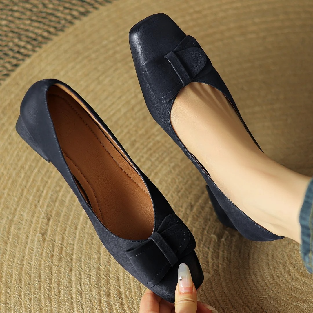 Roselle Leather Heels