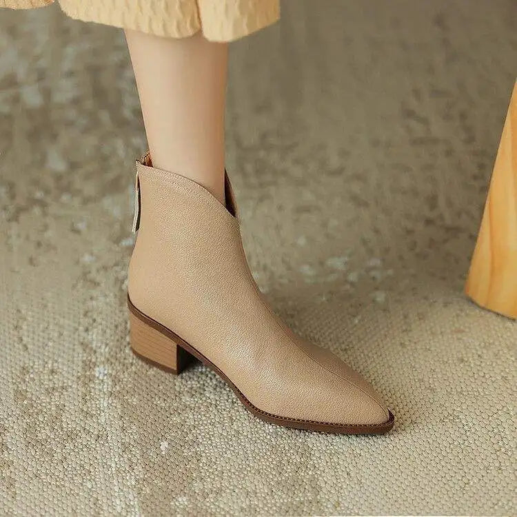 Adeline | Leather Boots
