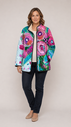 CALLIOPE | Elegant Floral Pattern Jacket