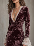Mia Velvet Dress