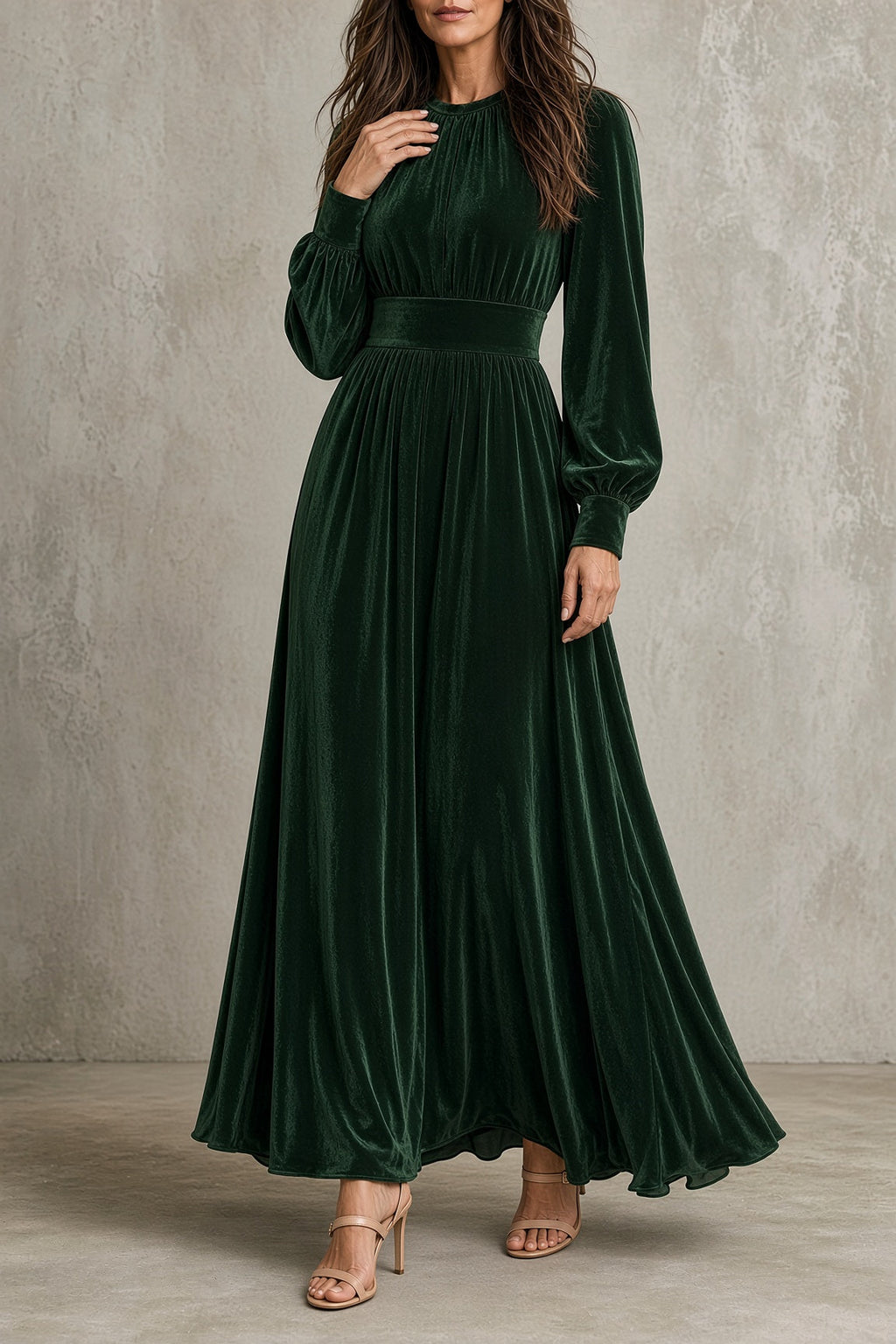 Elena Velvet Dress