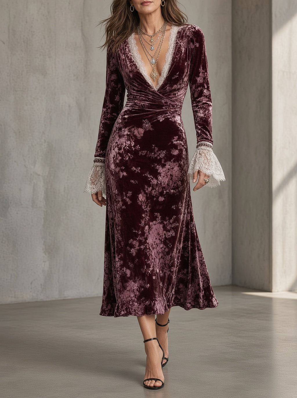 Mia Velvet Dress