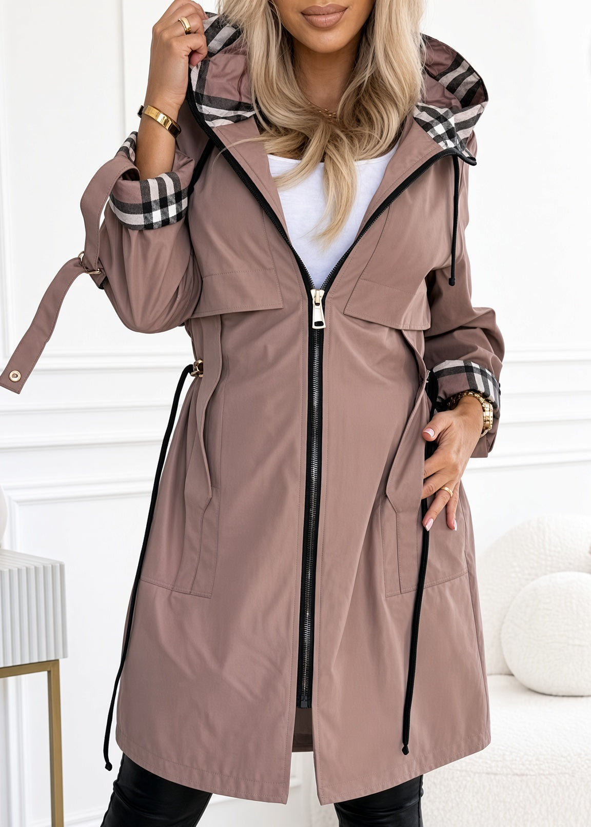 Monica Zip Coat