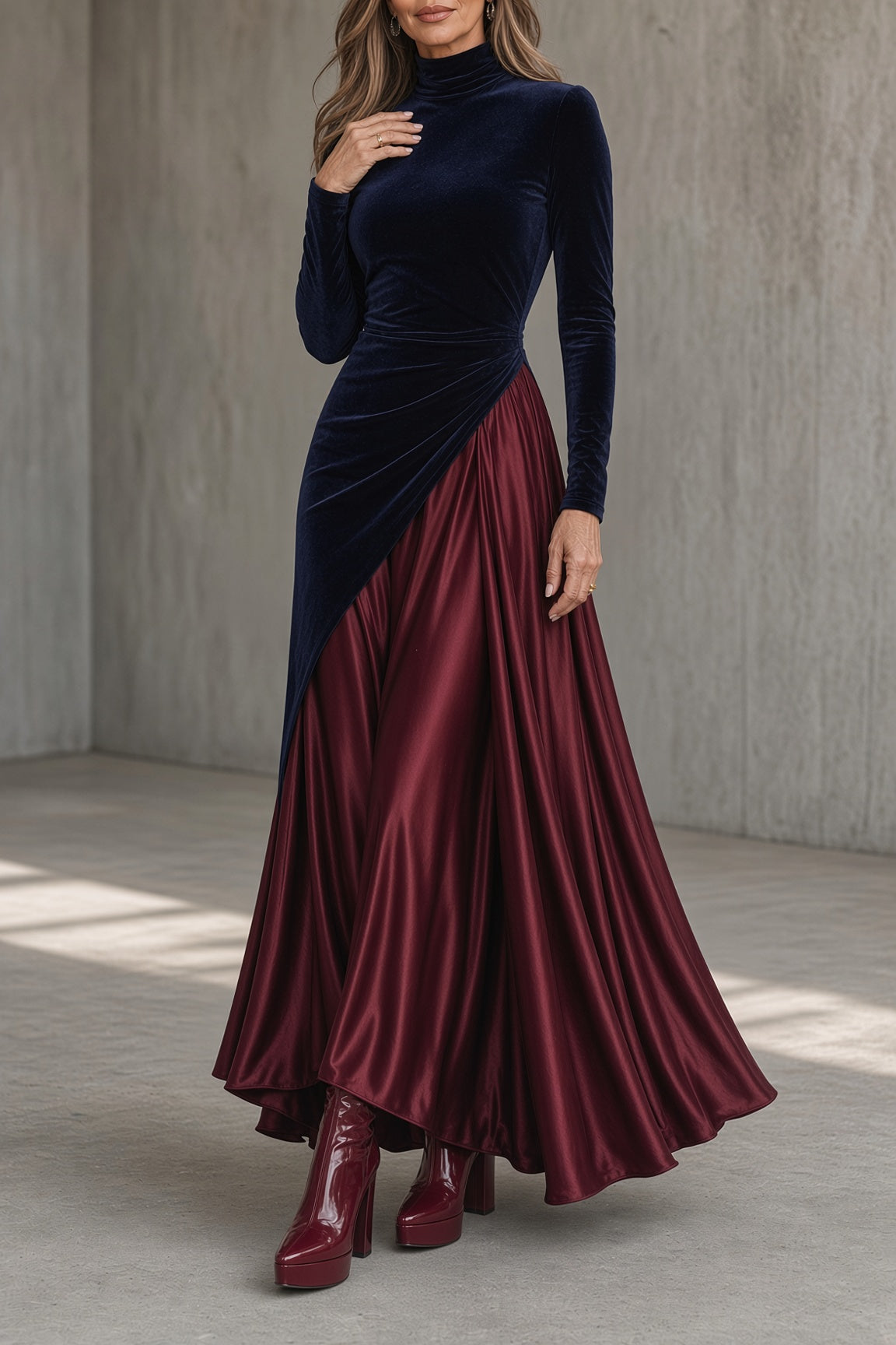 Sarah Velvet Dress