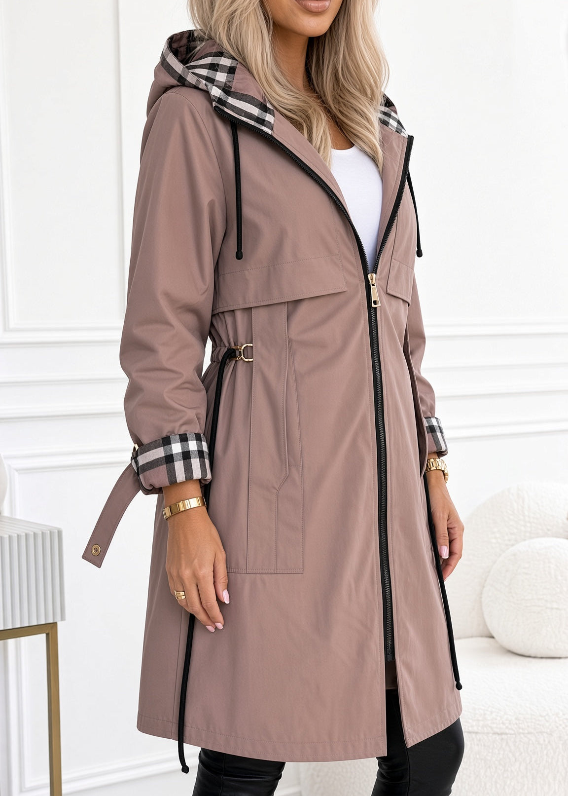 Monica Zip Coat