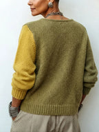 Palette | Asymmetric Colorblock Sweater