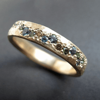 Aurora | Vintage Multicolor Gold Ring
