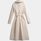 Clarice | Belted Classic Midi Trench Coat